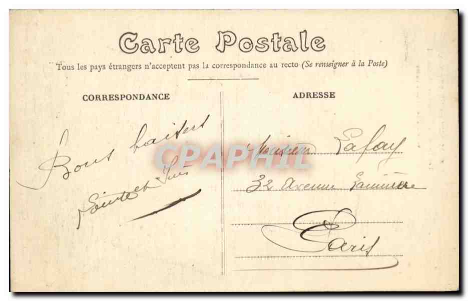Mehun-sur-Yèvre (Cher) — Les Tours du Château de Charles VII — Éditeur E.M.B. n°64 — Verso