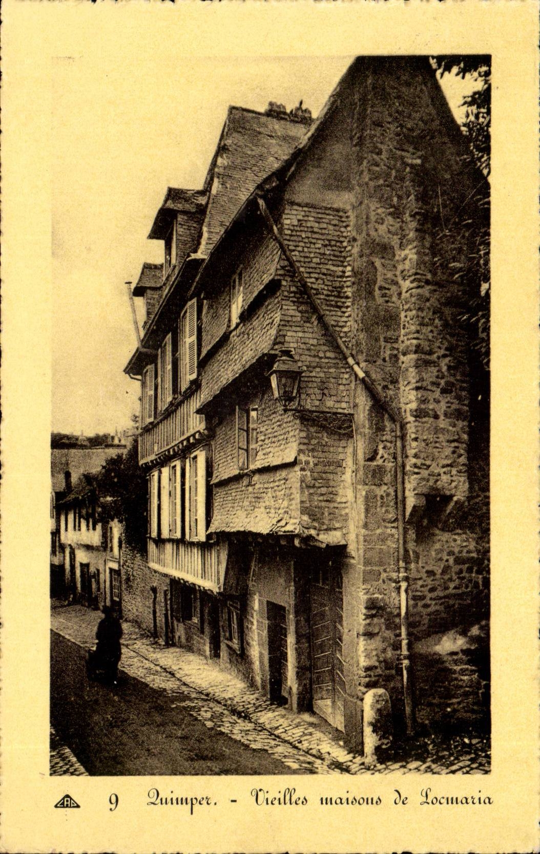 Quimper CPA Vieilles maison de Locmaria