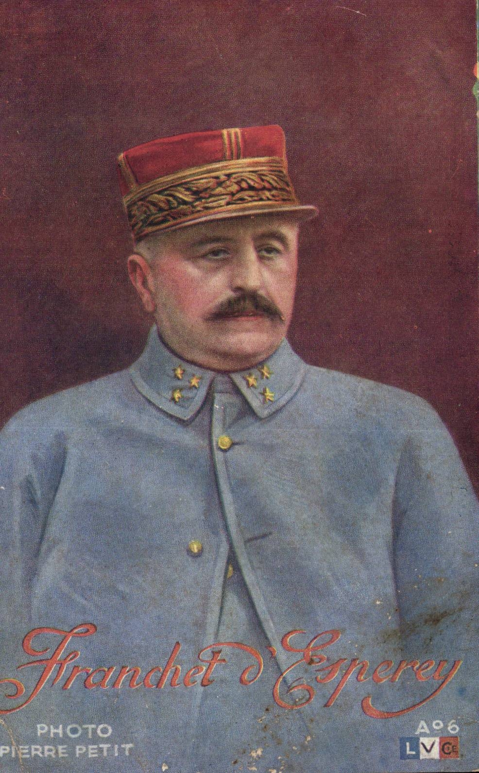 CPA Franchet Esperey Photo Pierre Petit (general)