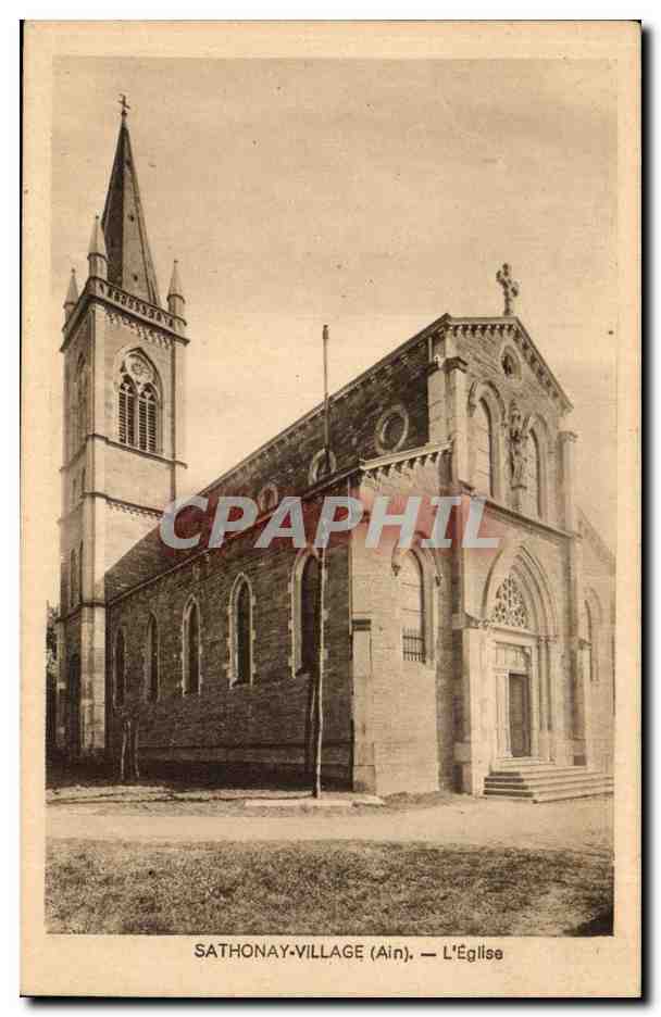 Sathonay Village CPA L'eglise