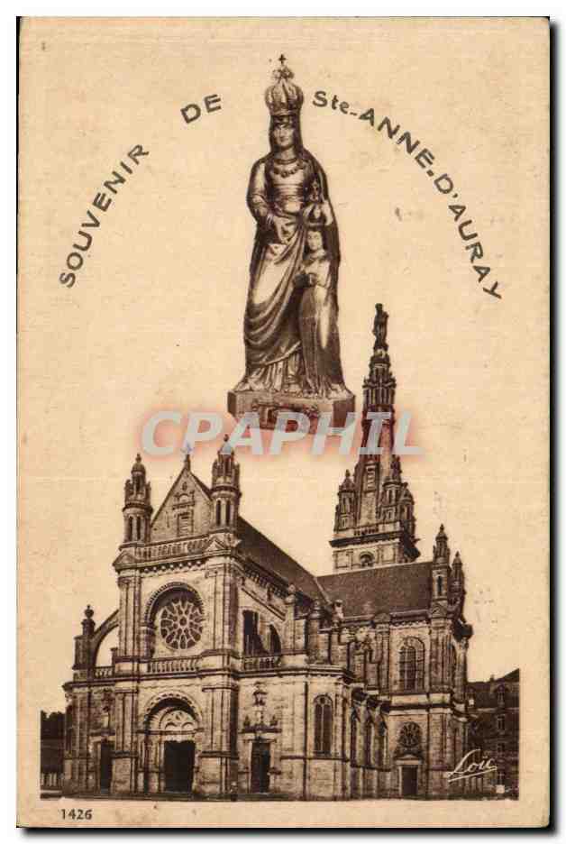 CPA Souvenir de Ste Anne d'Auray