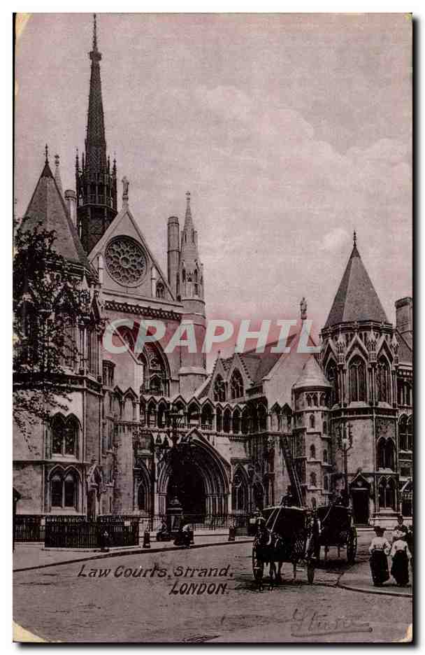 Great Britain Londres London CPA Law courts Strand