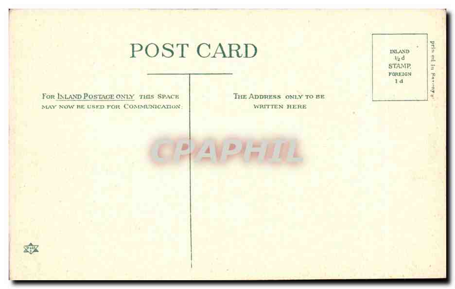 Great Britain Bakewell church CPA The Vernon chape — Rückseite