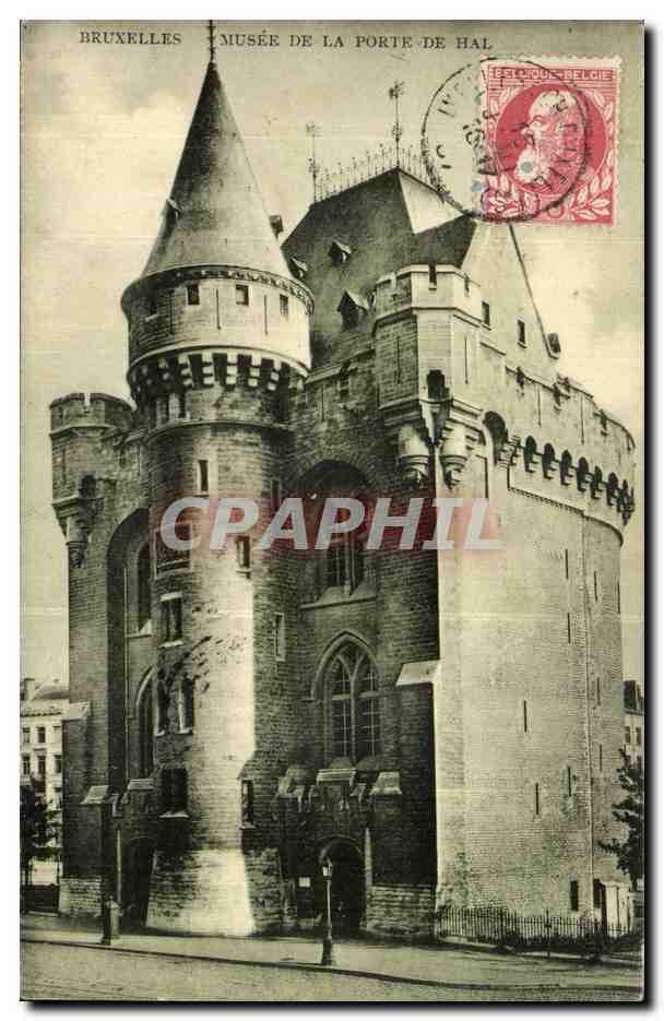 Belgie Belgique Bruxelles CPA Musee de la porte de Hal