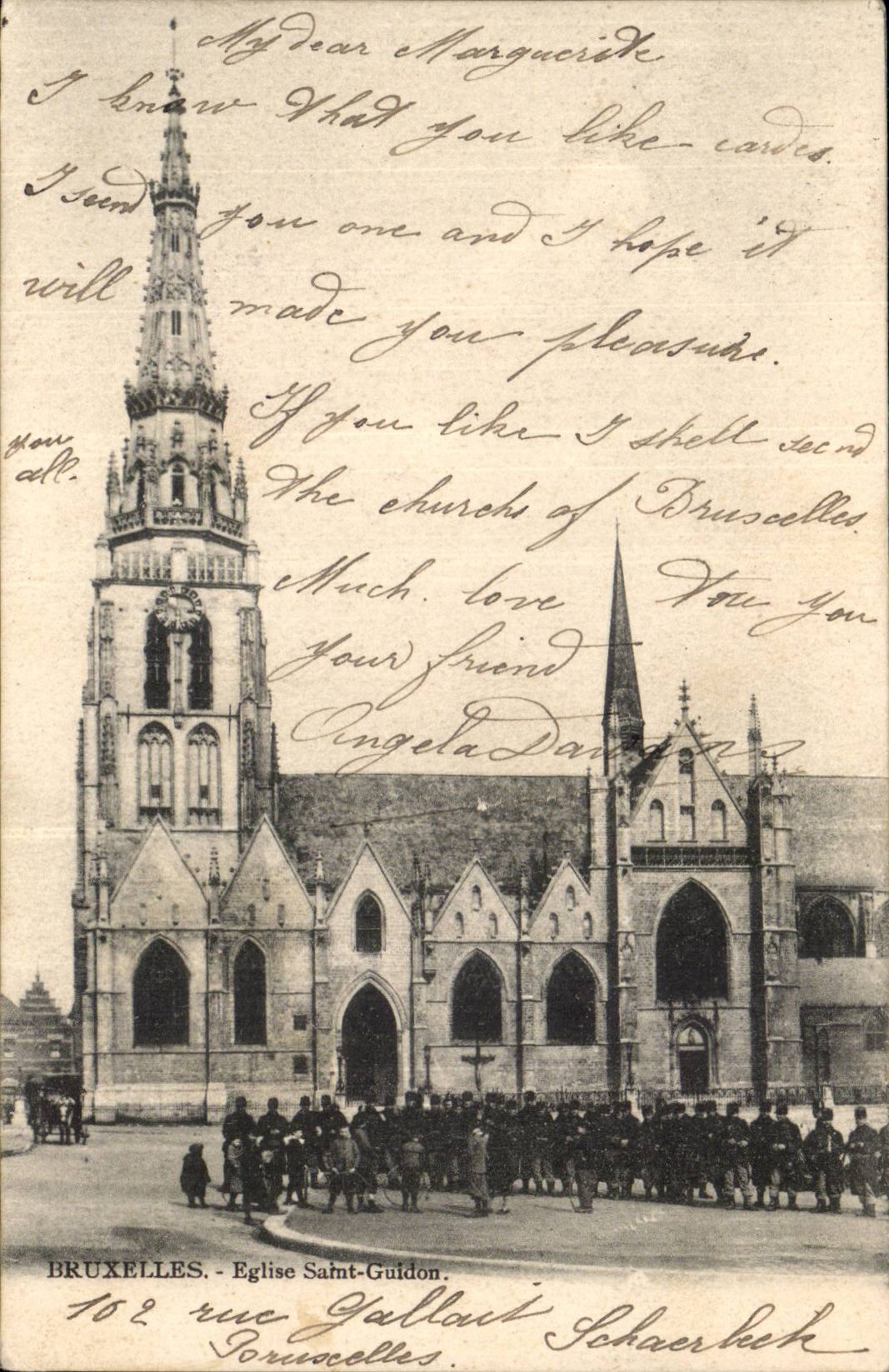 Église Saint-Guidon — Bruxelles — éditeur inconnu, n° de série non visible