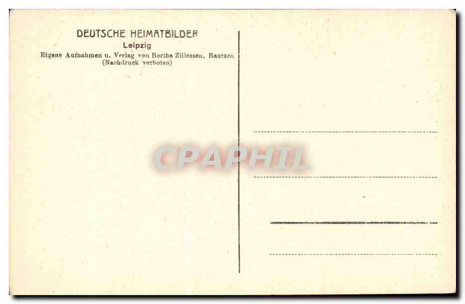 Leipzig CPA Laubengang im alten Rathaus — Back