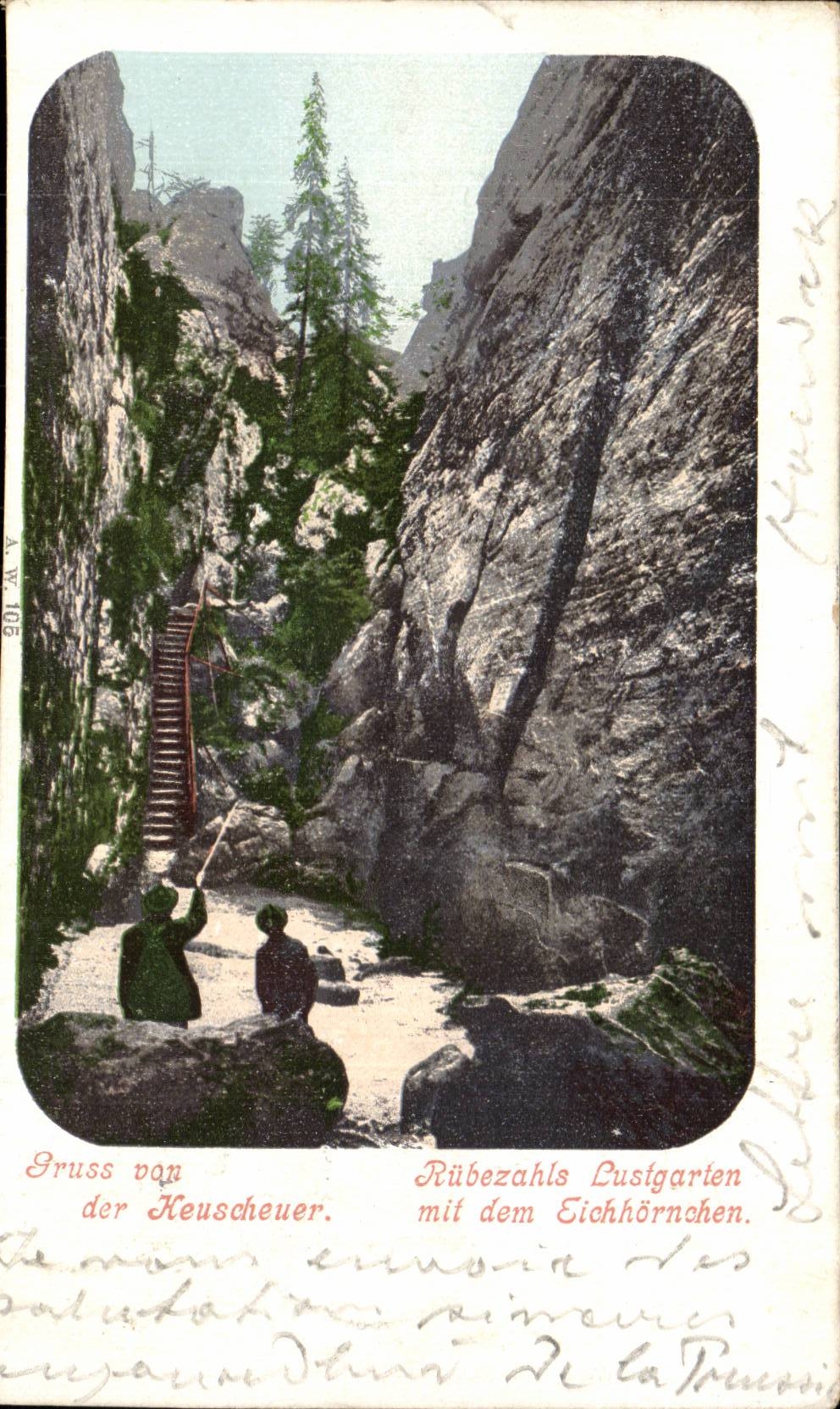 Allemagne CPA Gruss von der Keuscheuer 