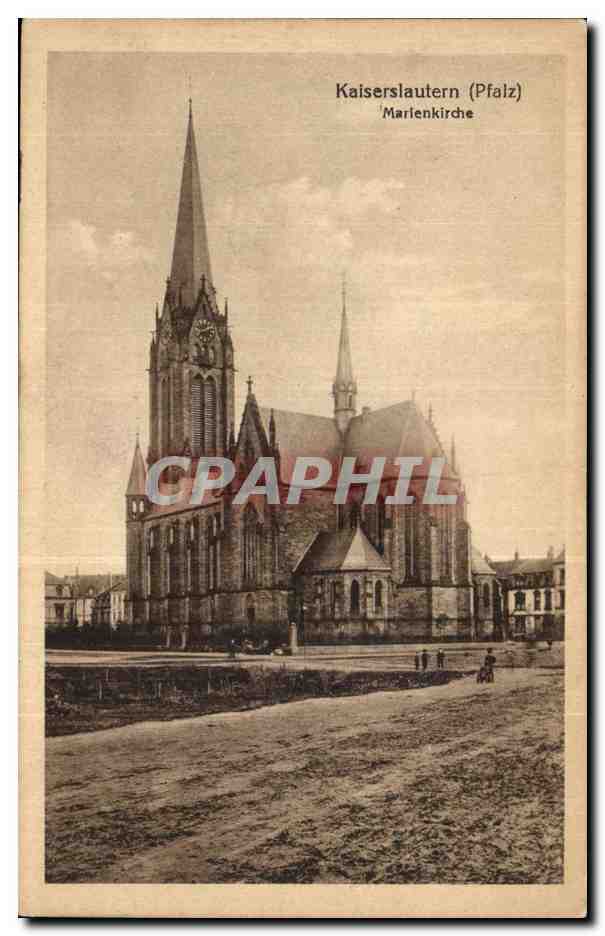 Allemagne CPA Kaiserslautern (Pfalz) Marienkirche