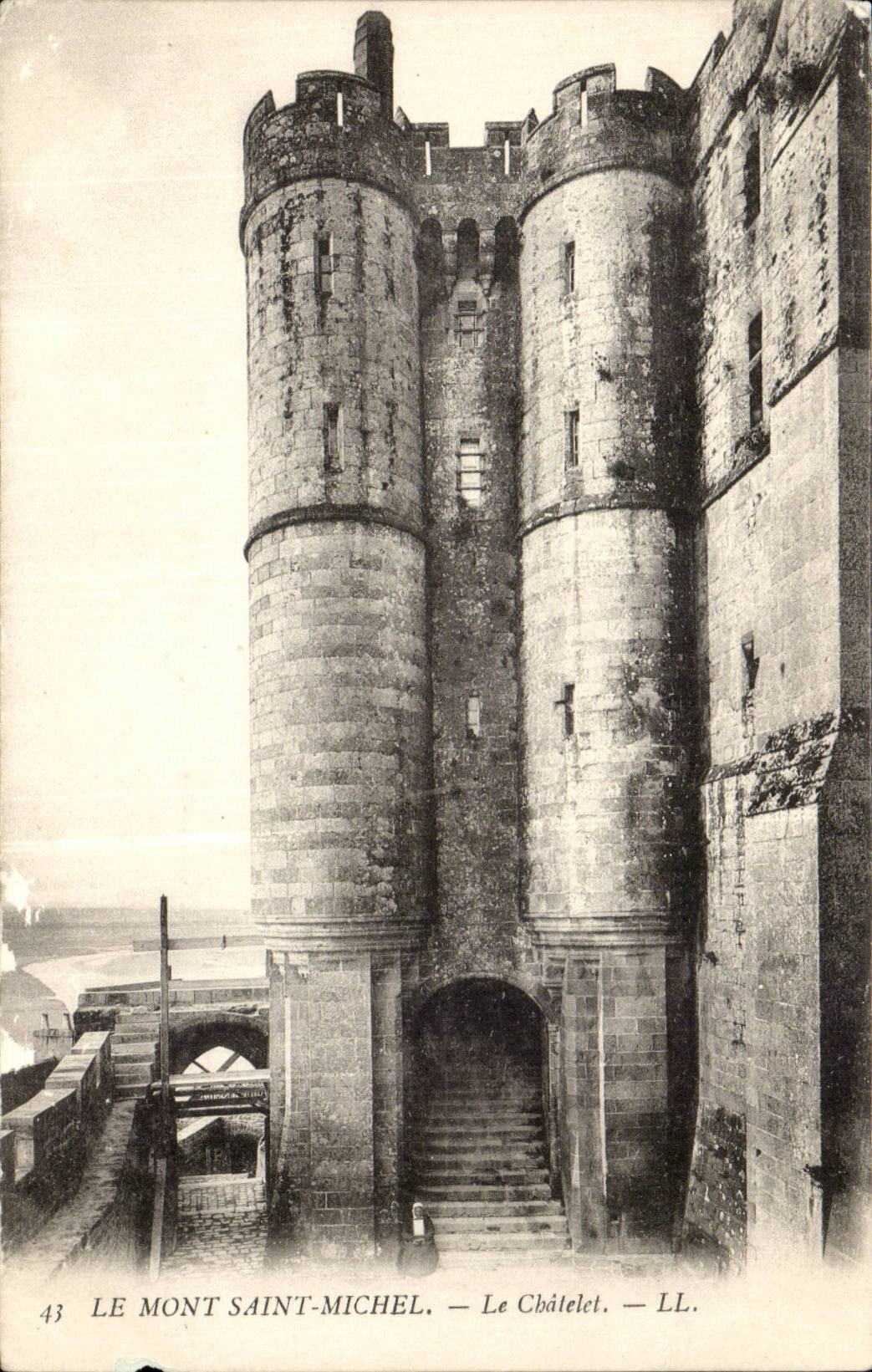 CPA Mont Saint Michel Le Chatelet