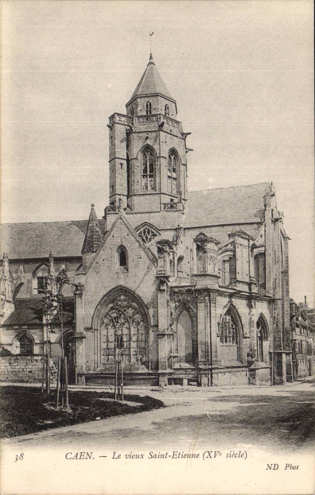 Caen CPA Le vieux Saint Etienne (15eme)