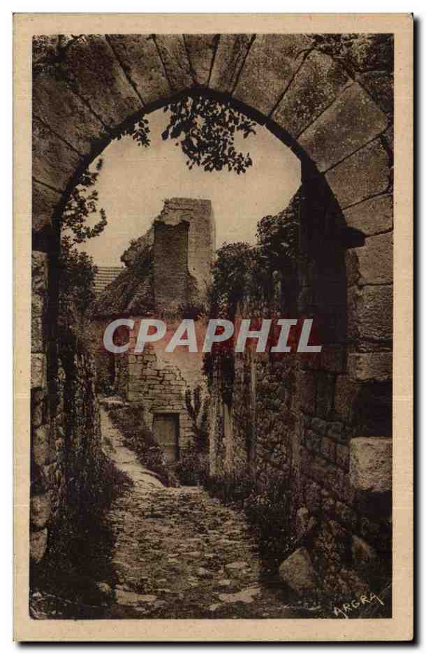 Vallee de la Dordogne CPA Beynac La ruelle montante conduisant au chateau