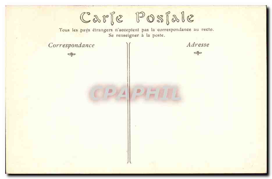 Caen CPA Eglise Saint Sauveur La nef principale dite de Sainte Eustache 16eme — Verso