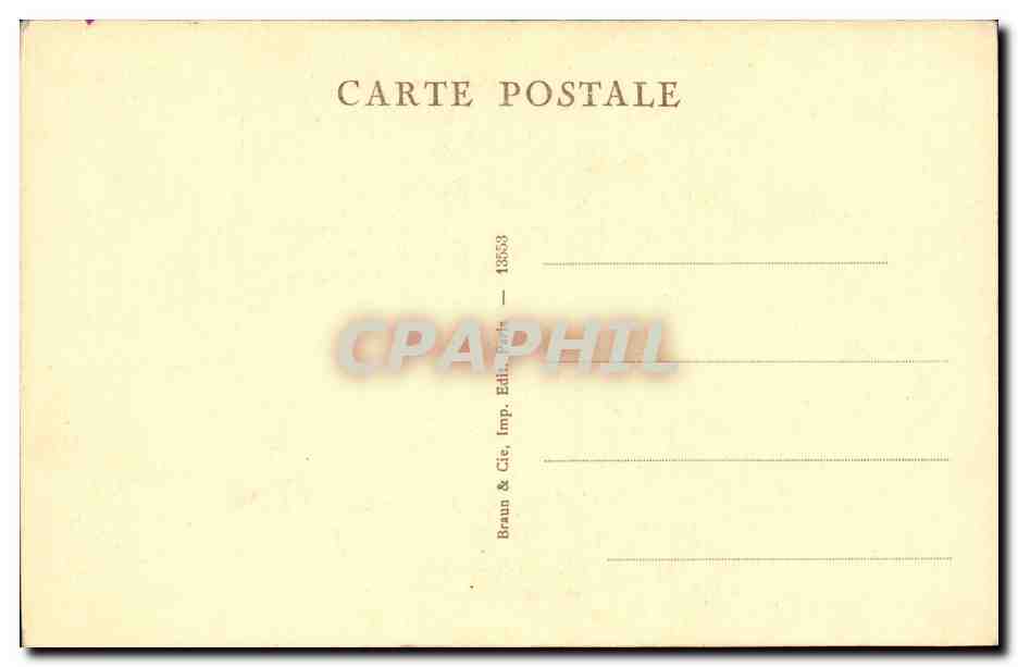 Musee de Versailles CPA Gerard Napoleon Prince Imperial roi de Rome — Rückseite