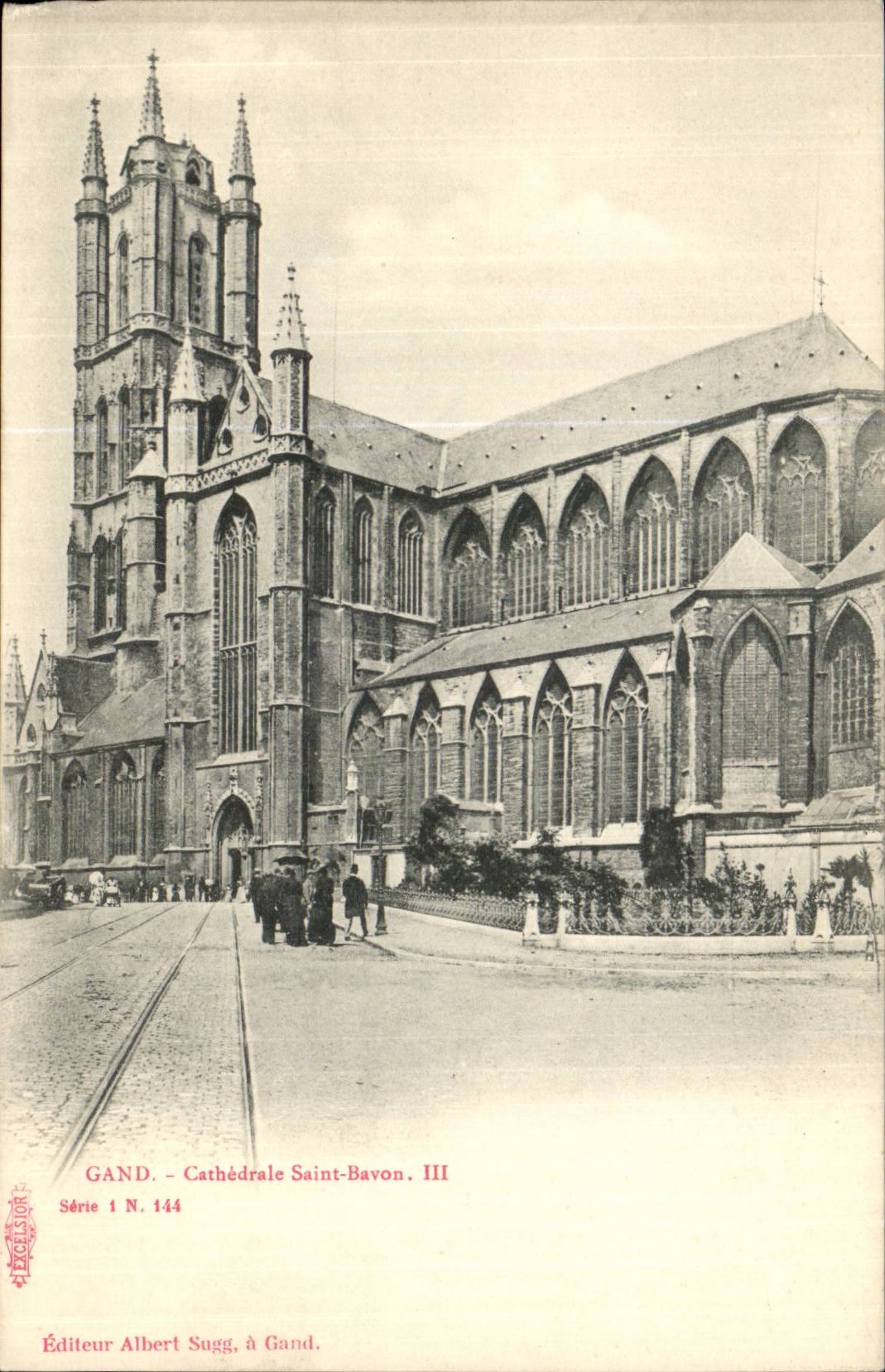 Belgie Belgique Gand CPA Cathedrale Saint Bavon