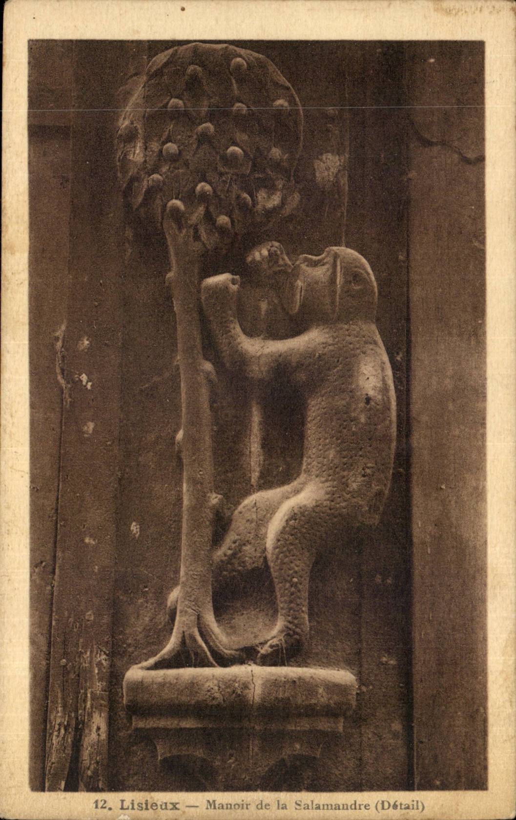 Lisieux — Manoir de la Salamandre (Détail)