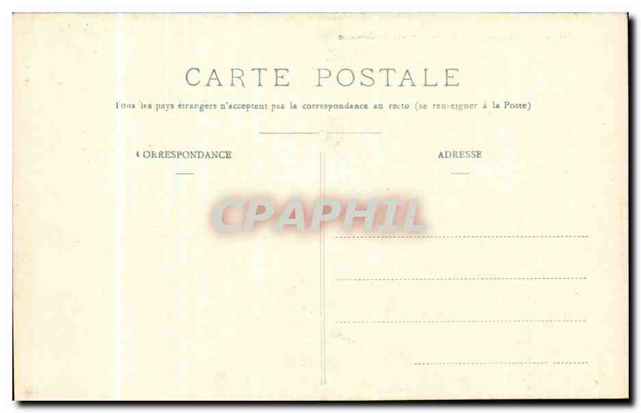 Toulouse CPA Vue generale sur la Garonne — Verso