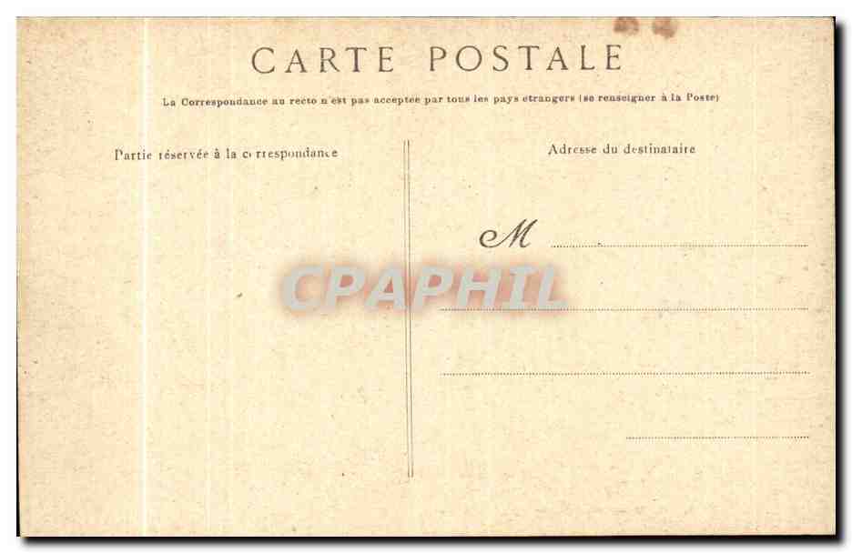 Les mariages de Plougastel CPA Defile des maries apres la ceremonie religieuse — Rückseite