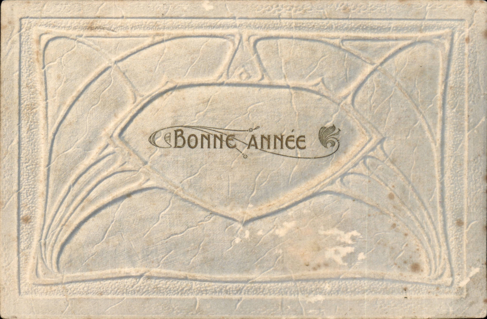 CPA Fantaisie Bonne annee