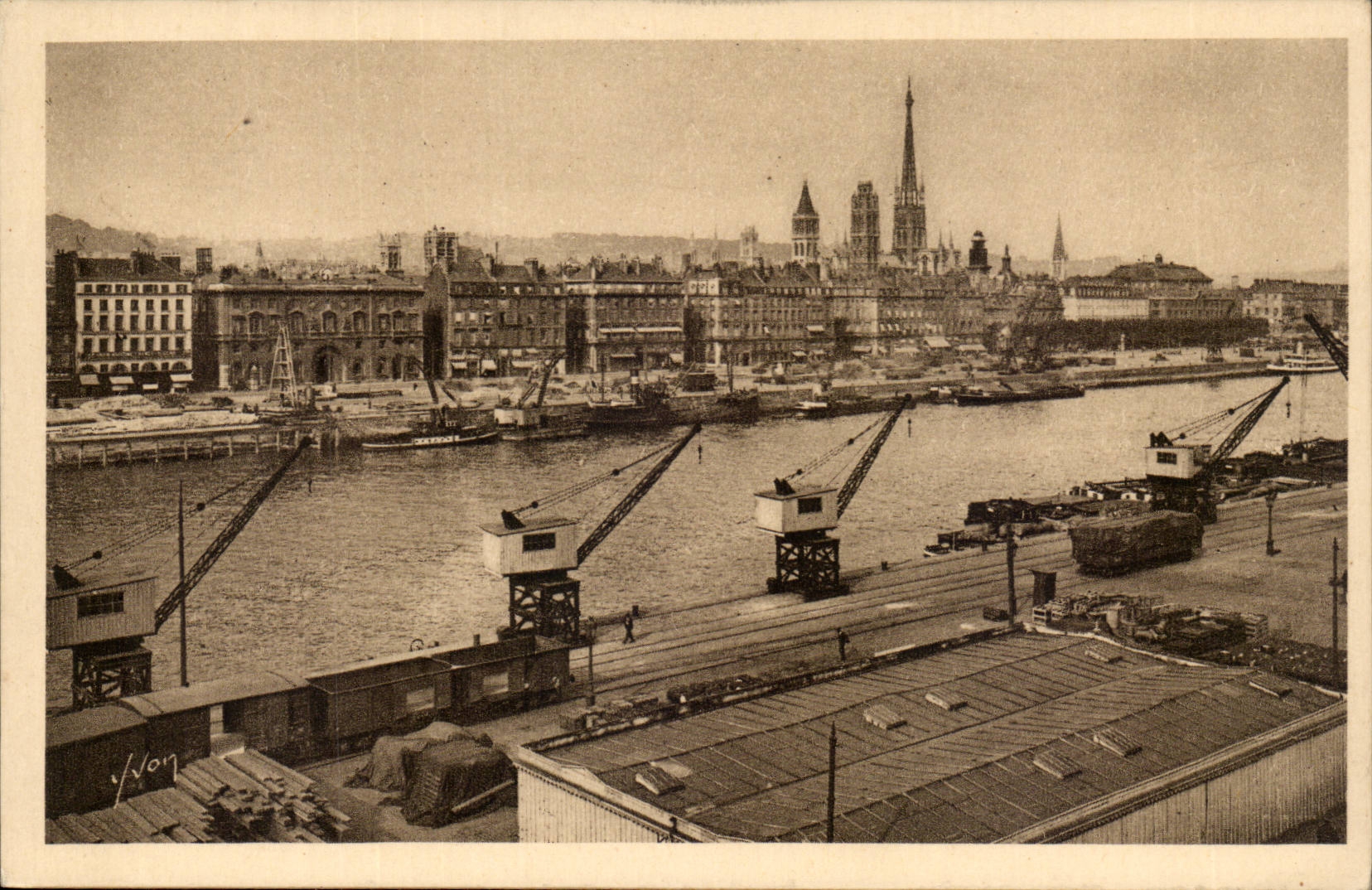 Rouen CPA Les quais 