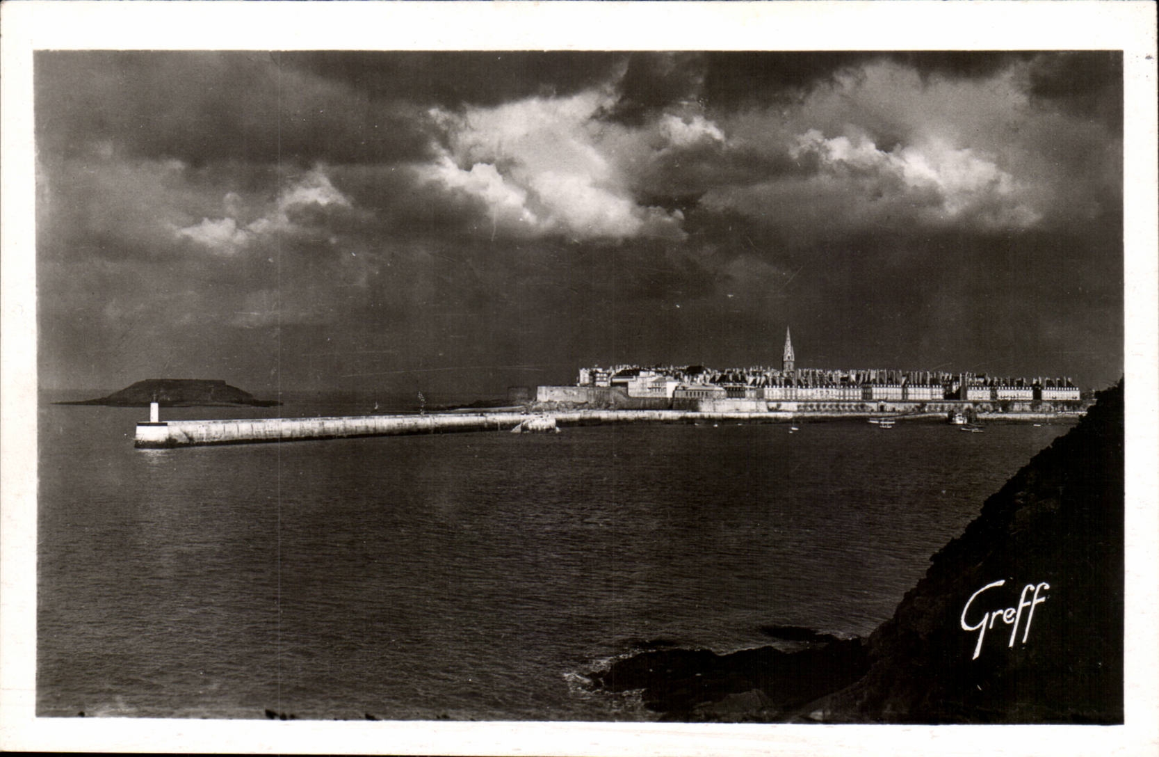 Saint-Malo (I.-et-V.) — Vue générale — Edition Greff, Paris