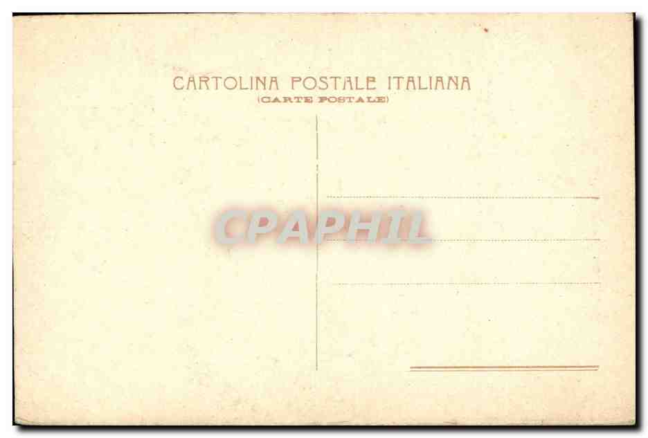 Italie Italie Roma CPA Statua equestre di Marco Aurelio — Rückseite