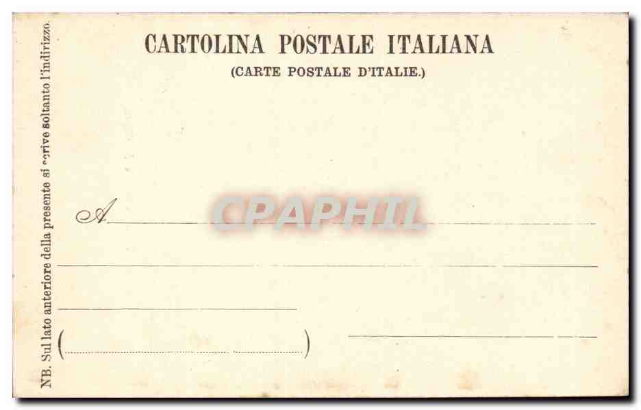 Italie Italie Roma CPA Tempi della Sibilla e di Vesta — Rückseite