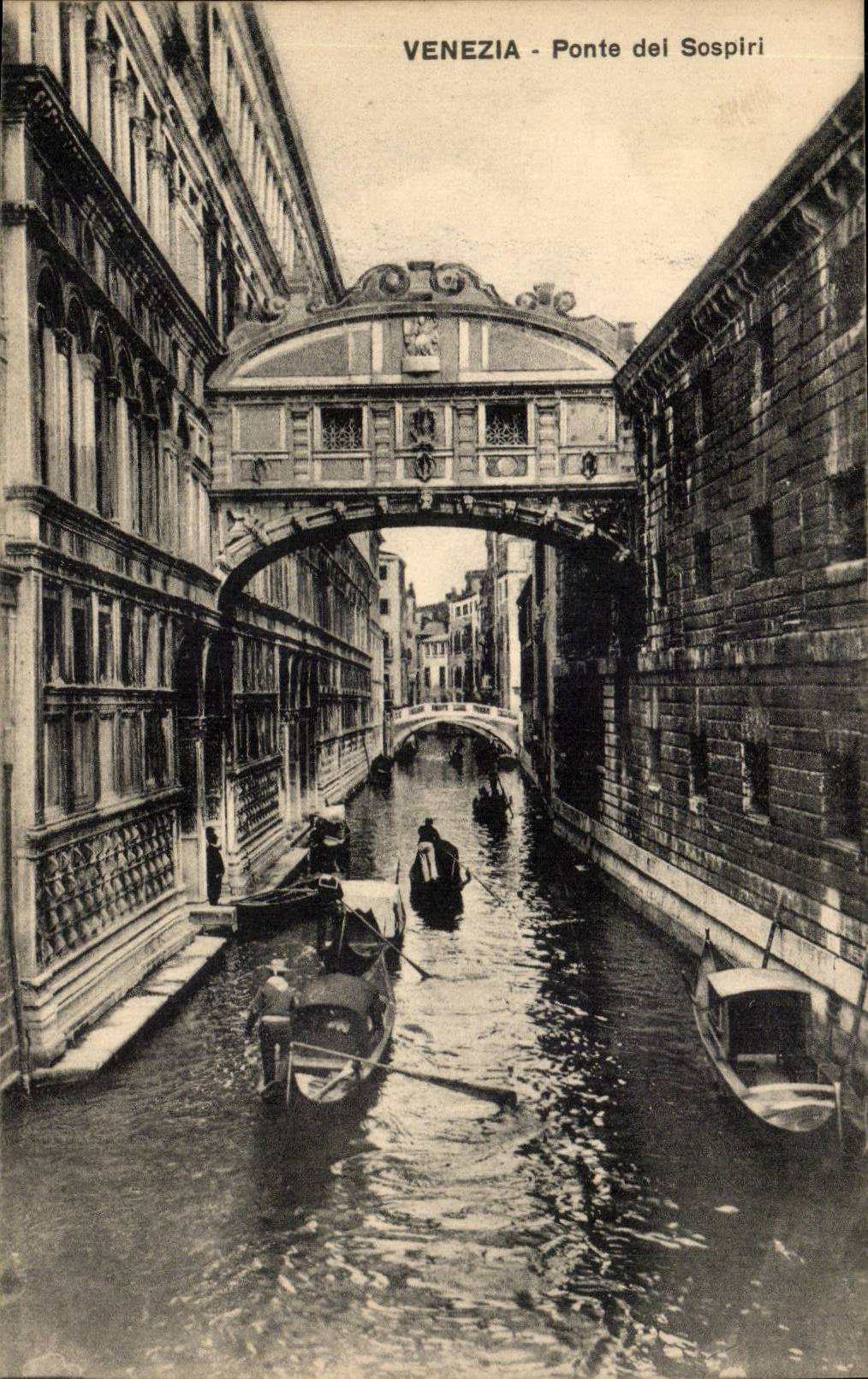 Italie Italie Venezia CPA Ponte del Sospiri