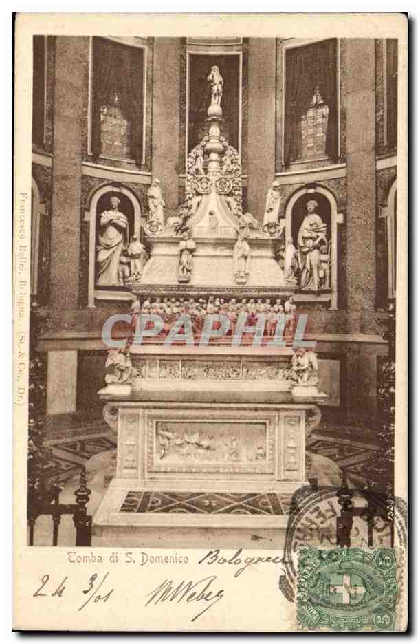 Italie Italie Bolognese CPA Tomba di S Domenico