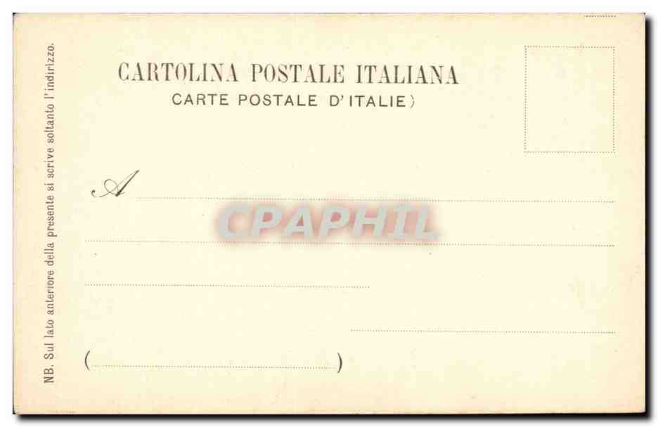 Italie Italie Padova CPA Basilica di S Antonio Gli Angeli della Musica (Donatello) — Rückseite