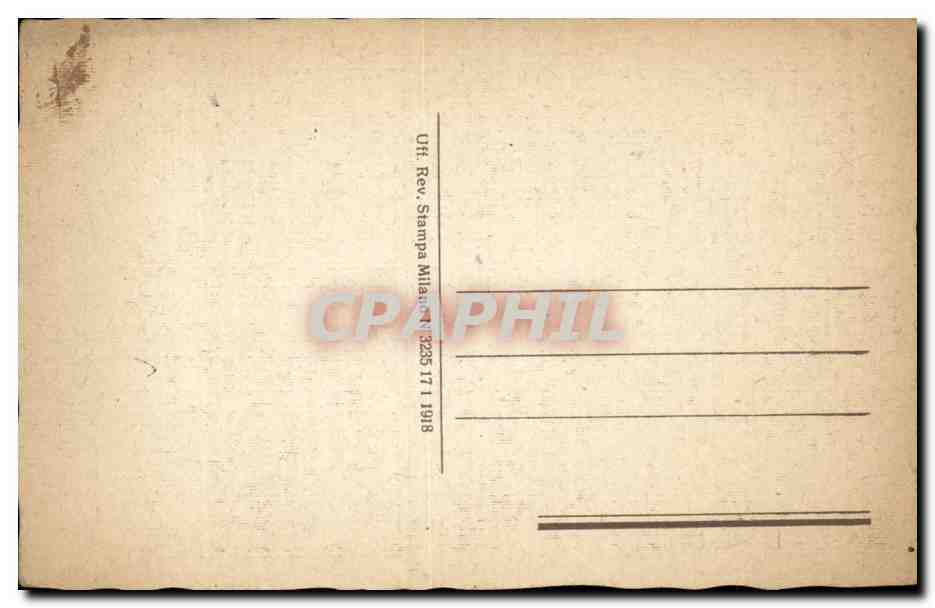 Italie Italie CPA Donna dell Harem (femme au harem) — Back
