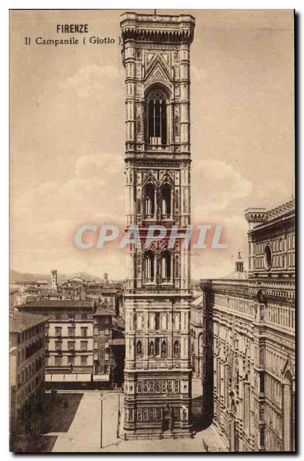 Italie Italia Firenze CPA Il Campanile (Giotto)