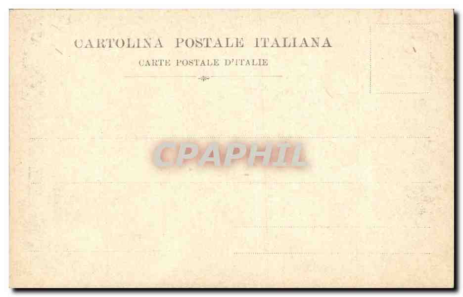 Italie Italia Milano CPA Facciata della Galleria  — Verso