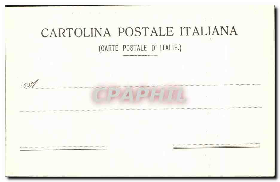 Italie Italia Loreto CPA Traslazione della Santa Casa Piazza della Madonna — Rückseite