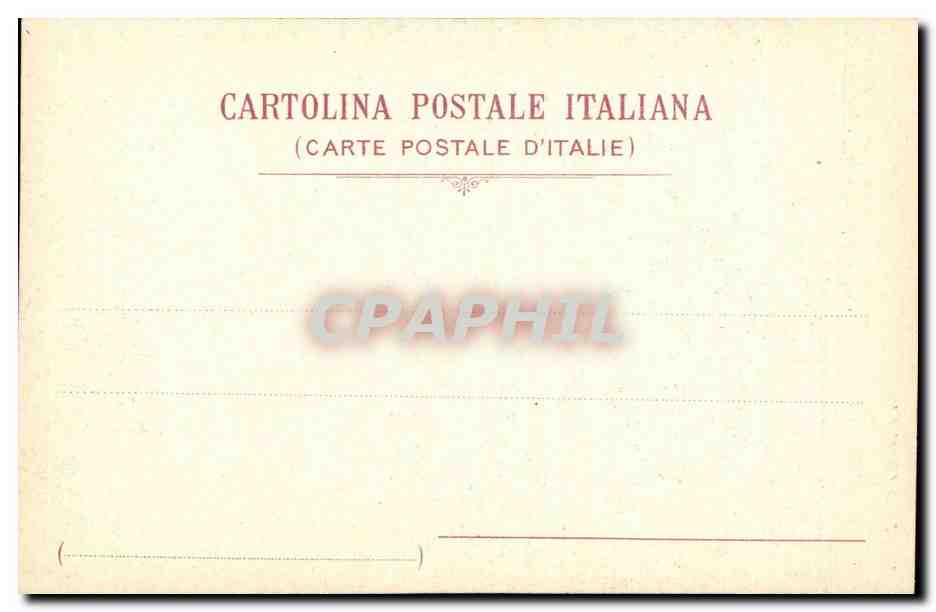 Italie Italia Napoli CPA Piazza TRinita Maggiore — Verso