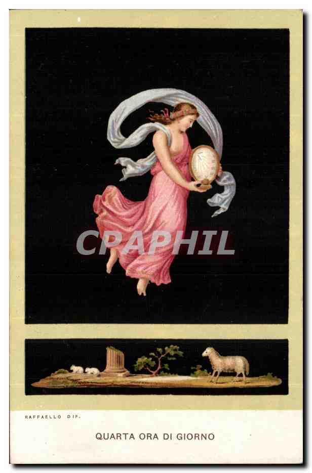 Italie Italia CPA Peinture Quarta Ora di Girono Raffaello
