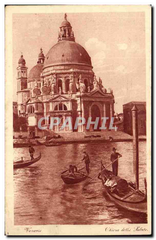 Italie Italia Venezia CPA Chiesa della Salute