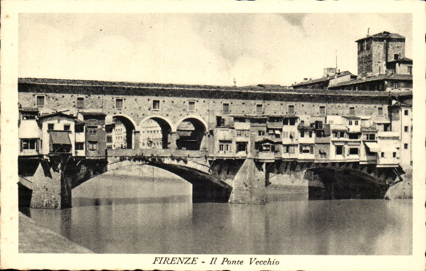 Italie - Italia - Firenze - Il Ponte Vecchio - CPA 
