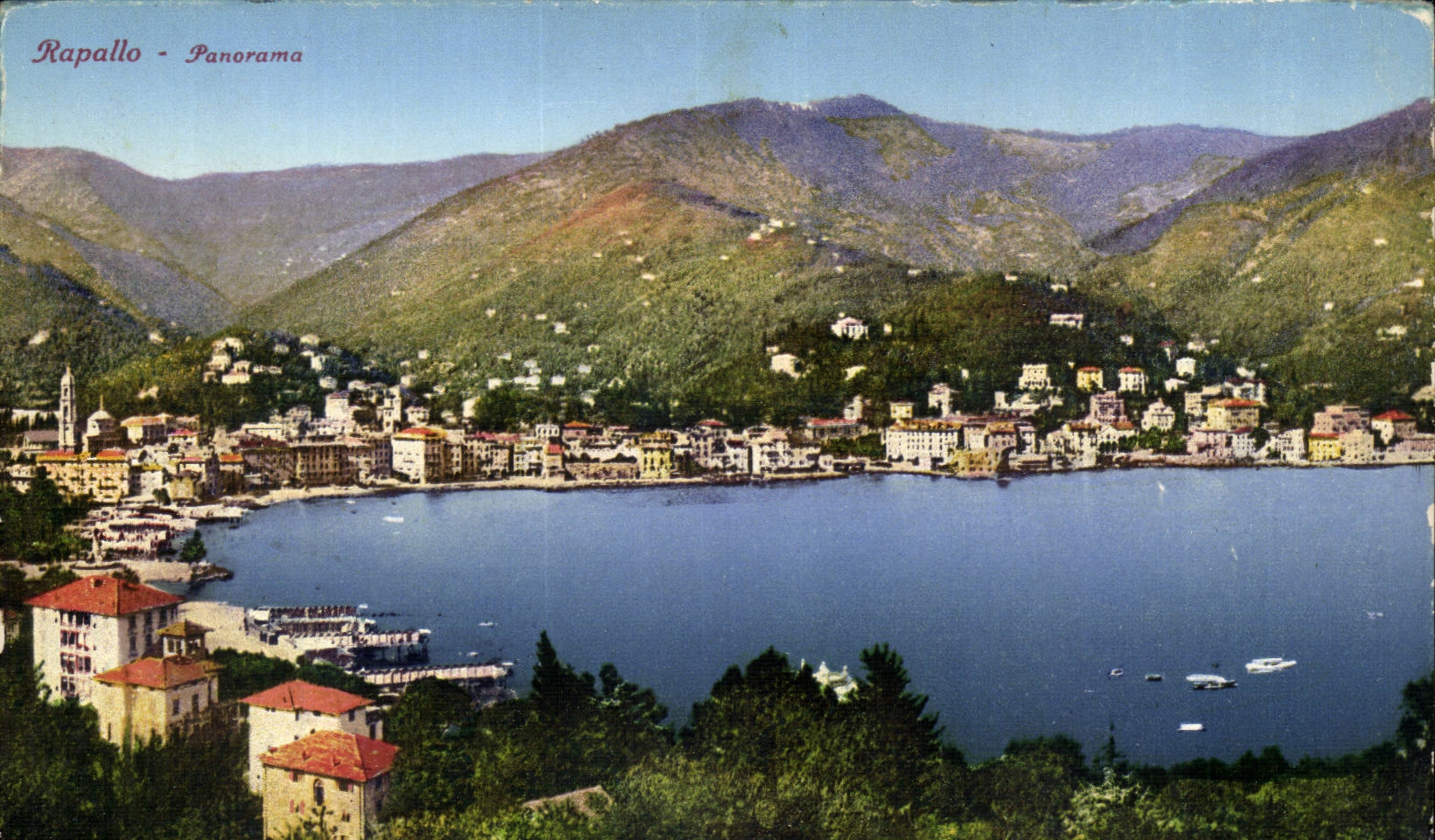 Italie - Italia - Rapallo - Panorama - CPA 