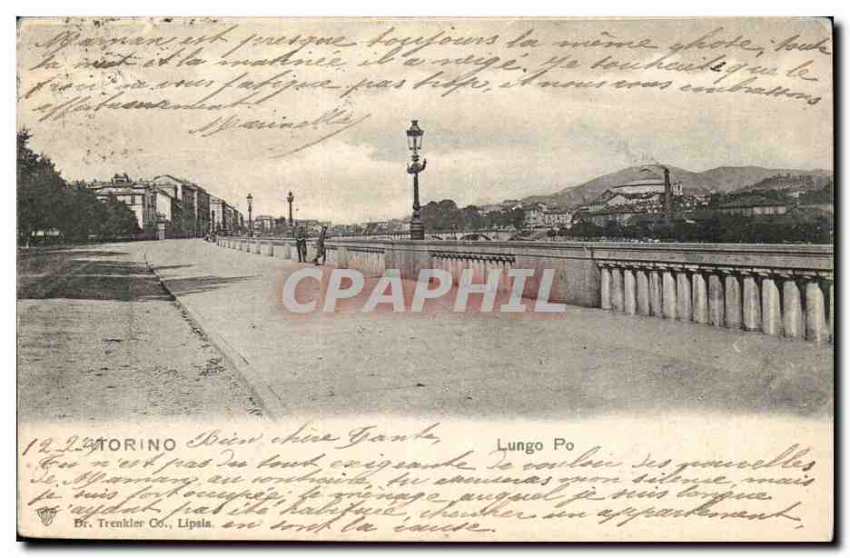 Italie - Italia - Torino - Turin - Lungo Po - CPA 