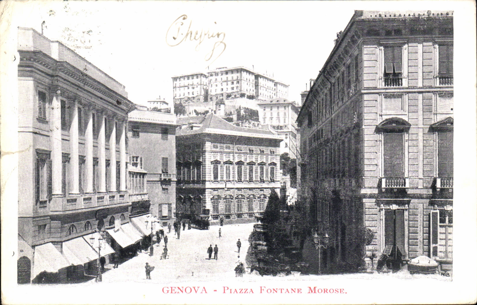 Italie - Italia - Genova - Genoa - Piazza Fontane Morose - CPA 