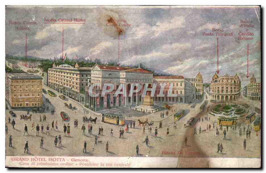 Italie - Italia - Genova - Genoa - Grand Hotel Issota - CPA 