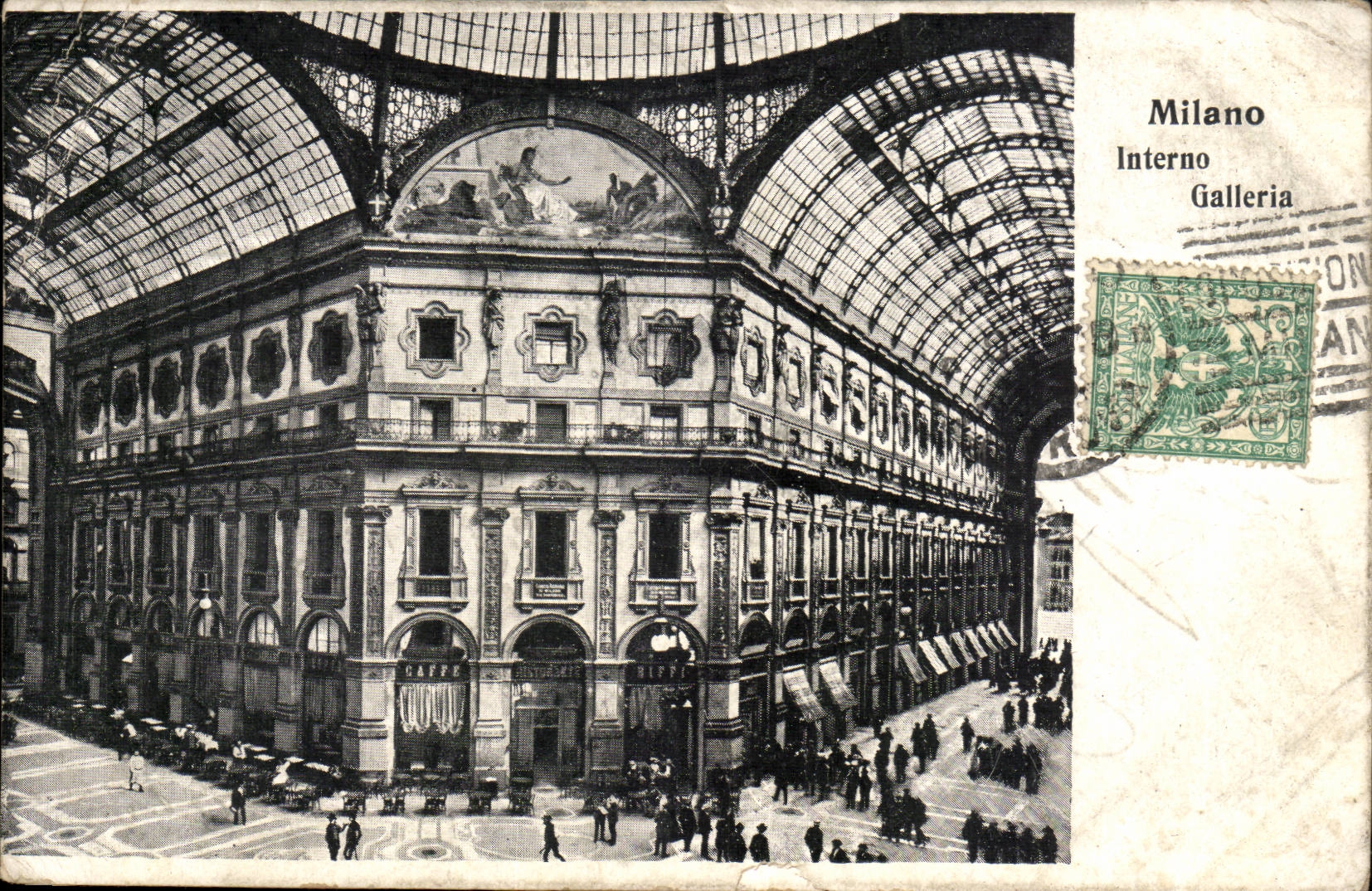 Italie - Italia - Milano - Milan - Interno Galleria - CPA 