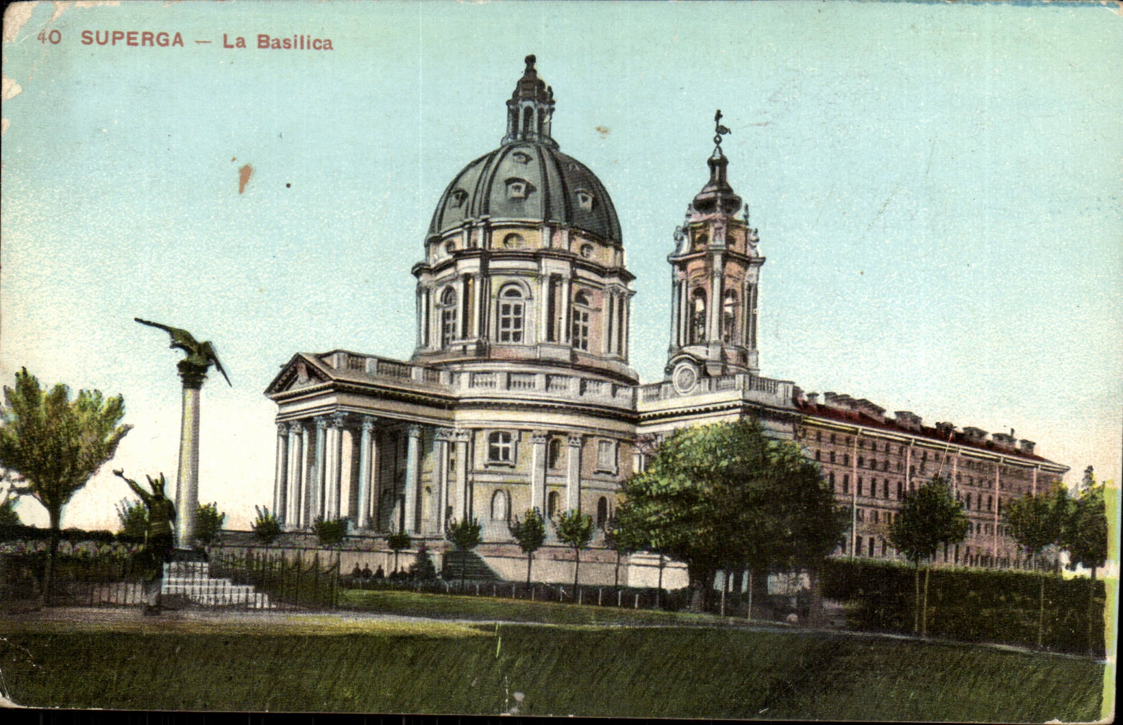 Italie - Italia - Torino - Turin - Superga - La Basilica CPA 