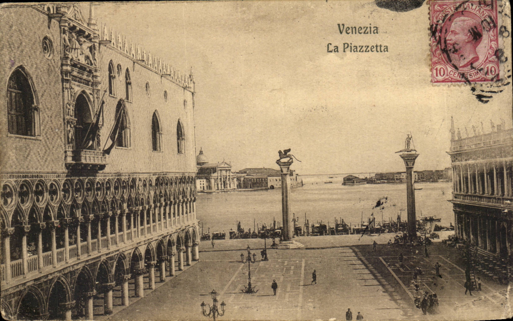 Italie - Italia - Venezia - Venice - La Piazzetta CPA 
