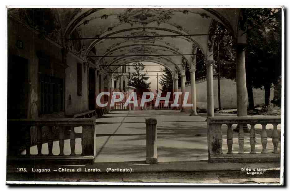 Suisse - Schweiz - Tessin - Lugano - Chiesa del Loreto CPA 