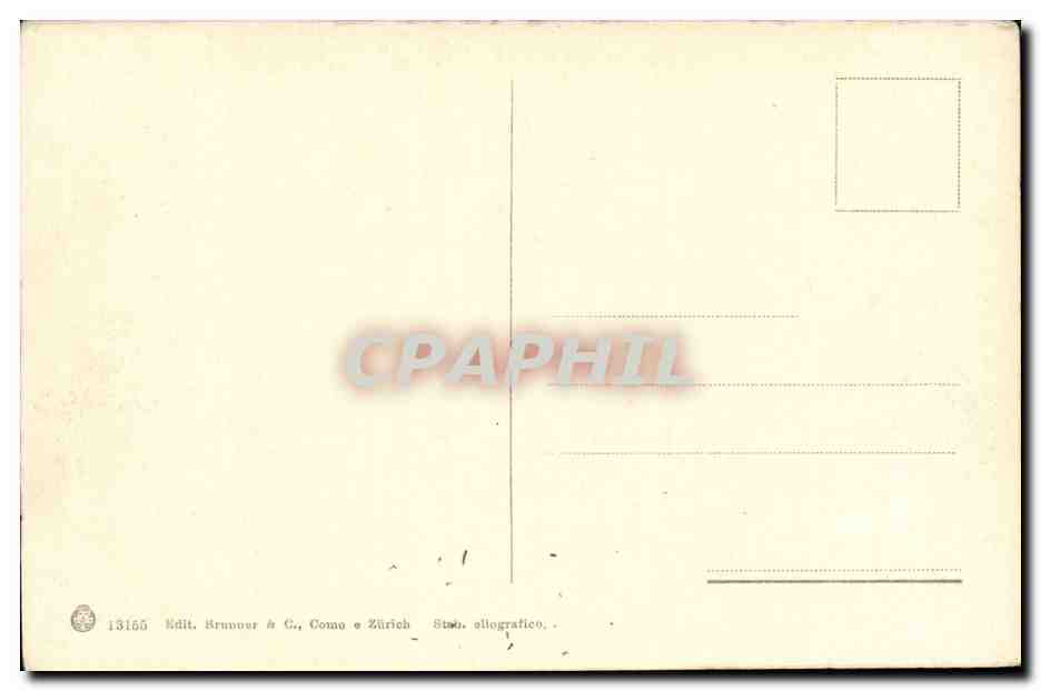 Italie - Italia - Lago di Como - CPA  — Rückseite