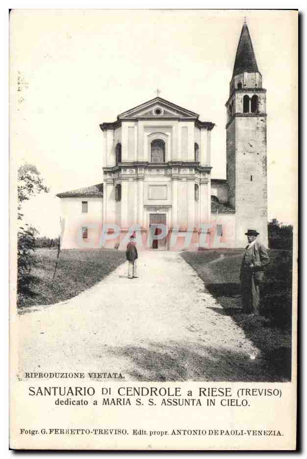 Italie Italia Milano CPA Santuaro di CEndrole a Riese (Treviso)
