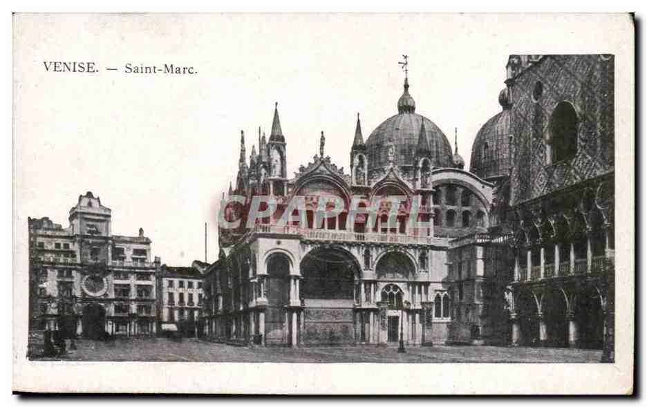 Italie Italia Venise CPA Saint MArc