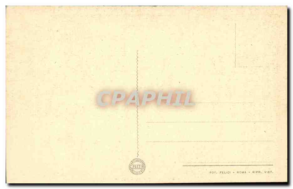 Italie Italia Roma CPA Citta del Vaticano Giardino Vaticano Casina Pia V — Rückseite