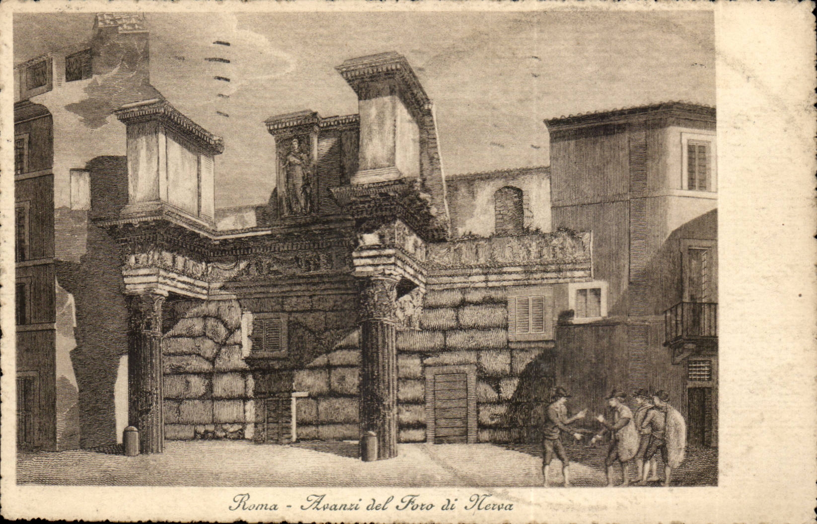 talie Italia Roma CPA Avanzi del Foro di Nerva